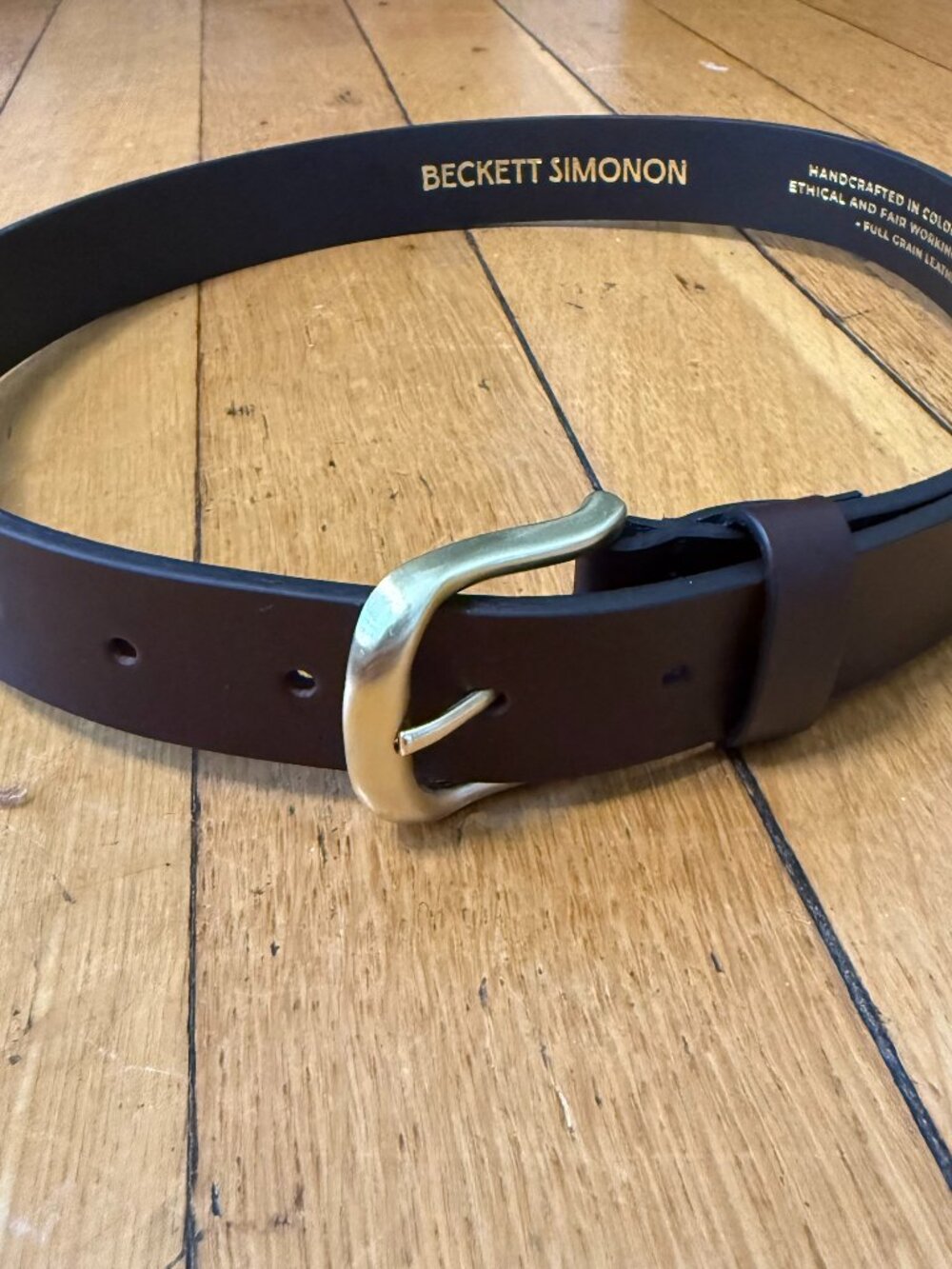 Beckett Simonon Ava Belt - Full Grain Leather